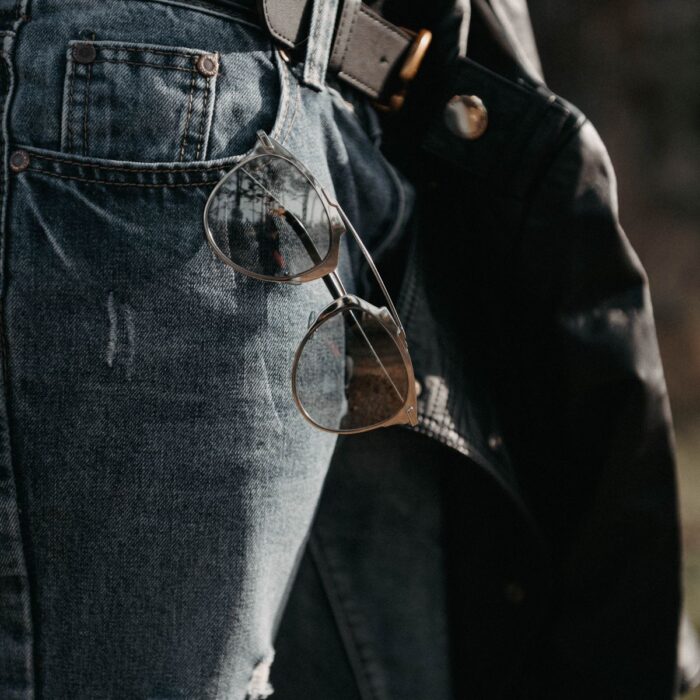 Indigo Washed Denim Overshirt